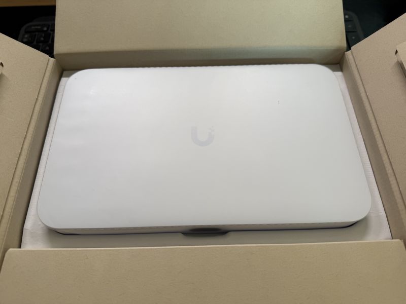 Déballage du colis UniFi