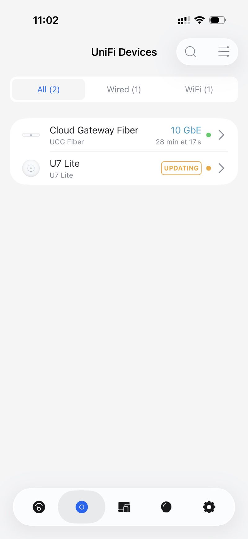 Mise à jour du firmware du U7 Lite