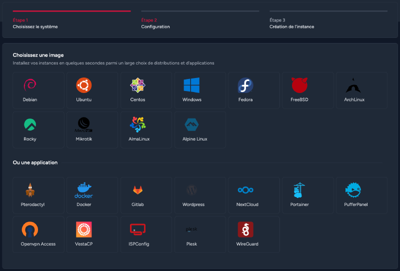 Il y a du choix dans les OS